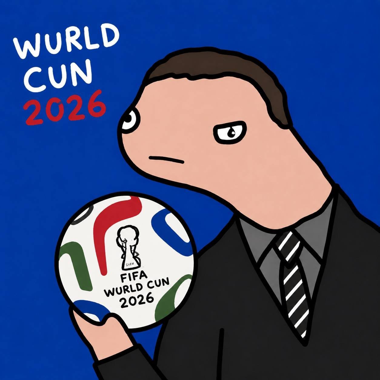 Wurld Cun Meme - Suit guy
